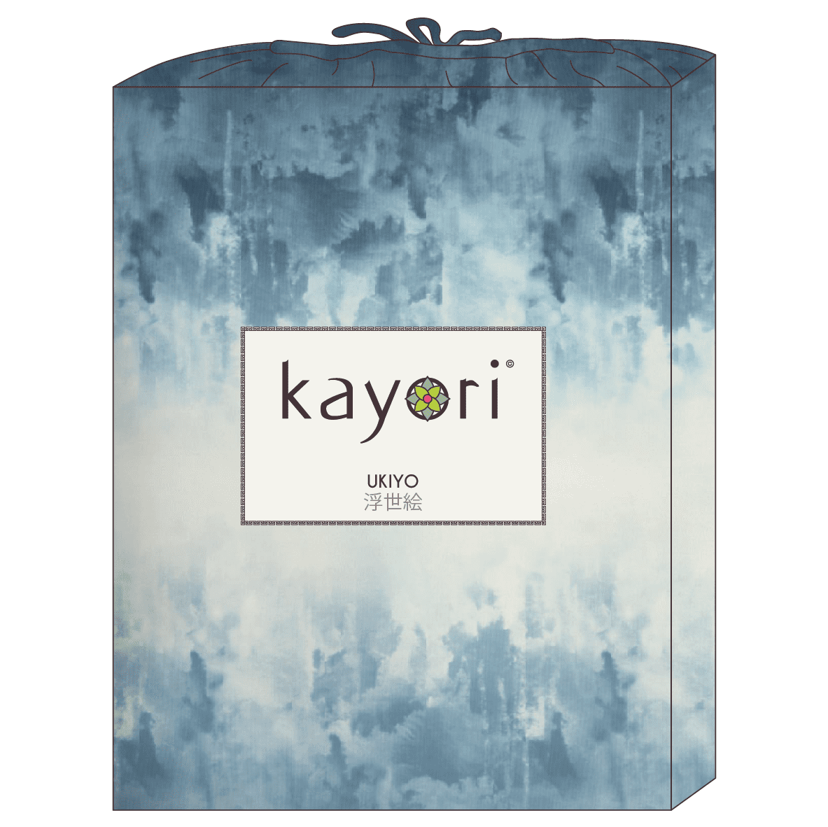 Kayori dekbedovertrek Aozora Blauw