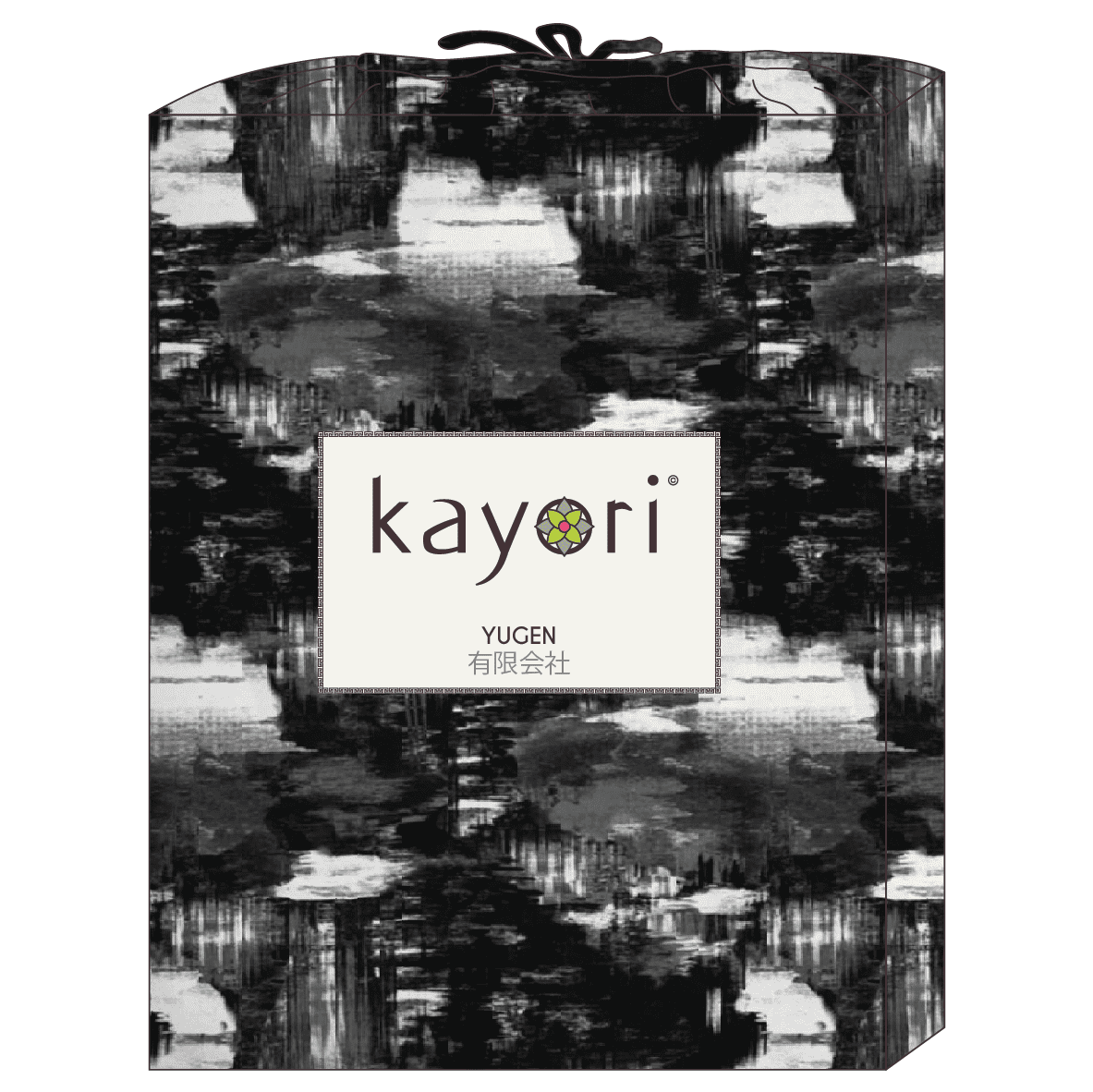 Kayori dekbedovertrek Itsuki Zwart/Wit