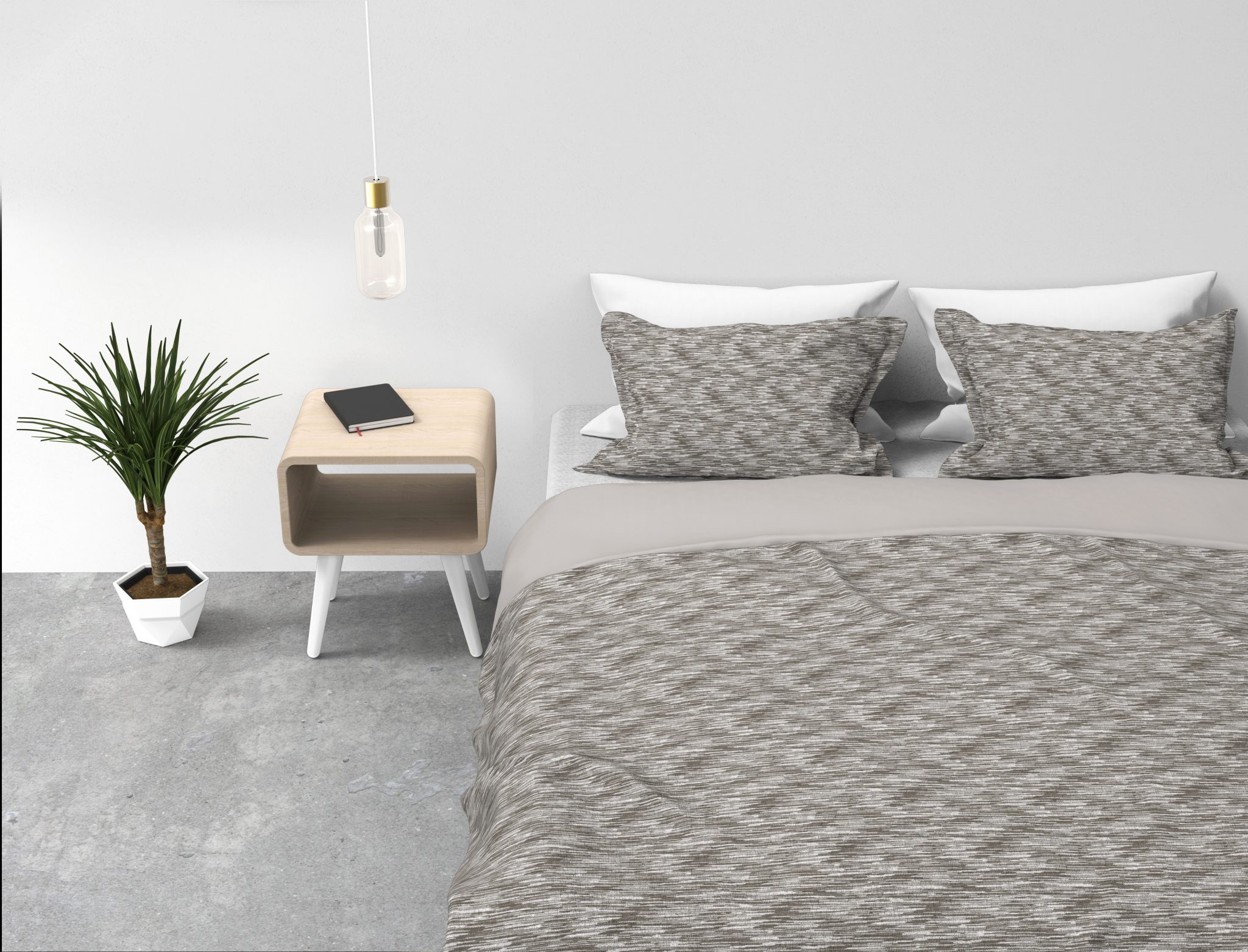 Kayori dekbedovertrek Ashai Naturel - Afbeelding 3