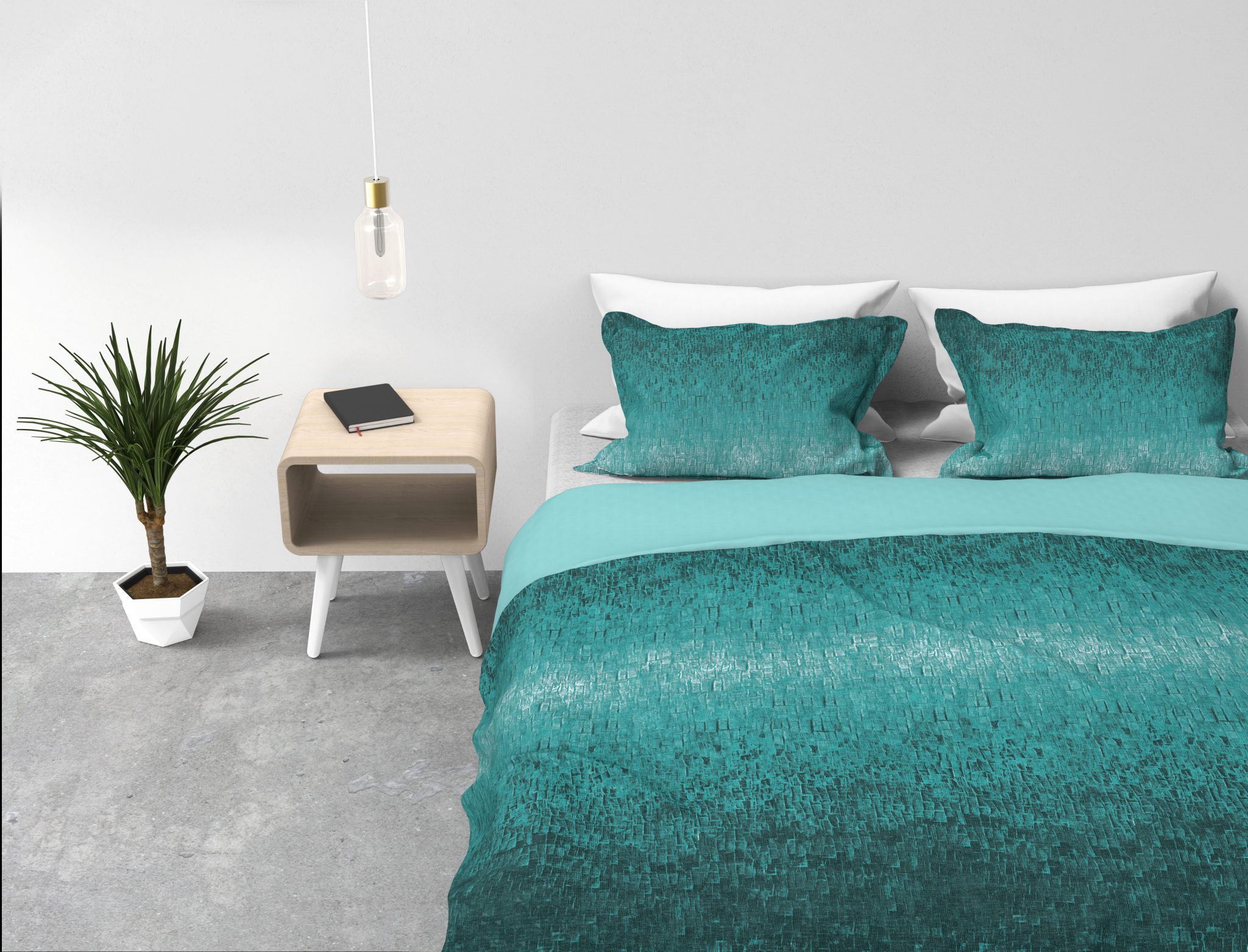 Kayori dekbedovertrek Bandai Turqoise - Afbeelding 2