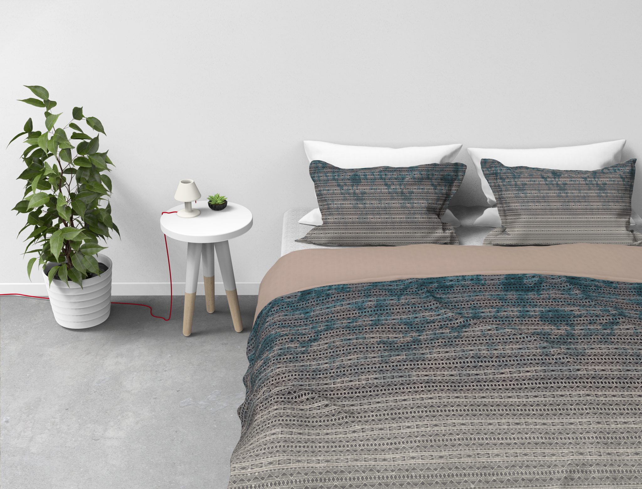 Kayori dekbedovertrek Isahaya Naturel - Afbeelding 2