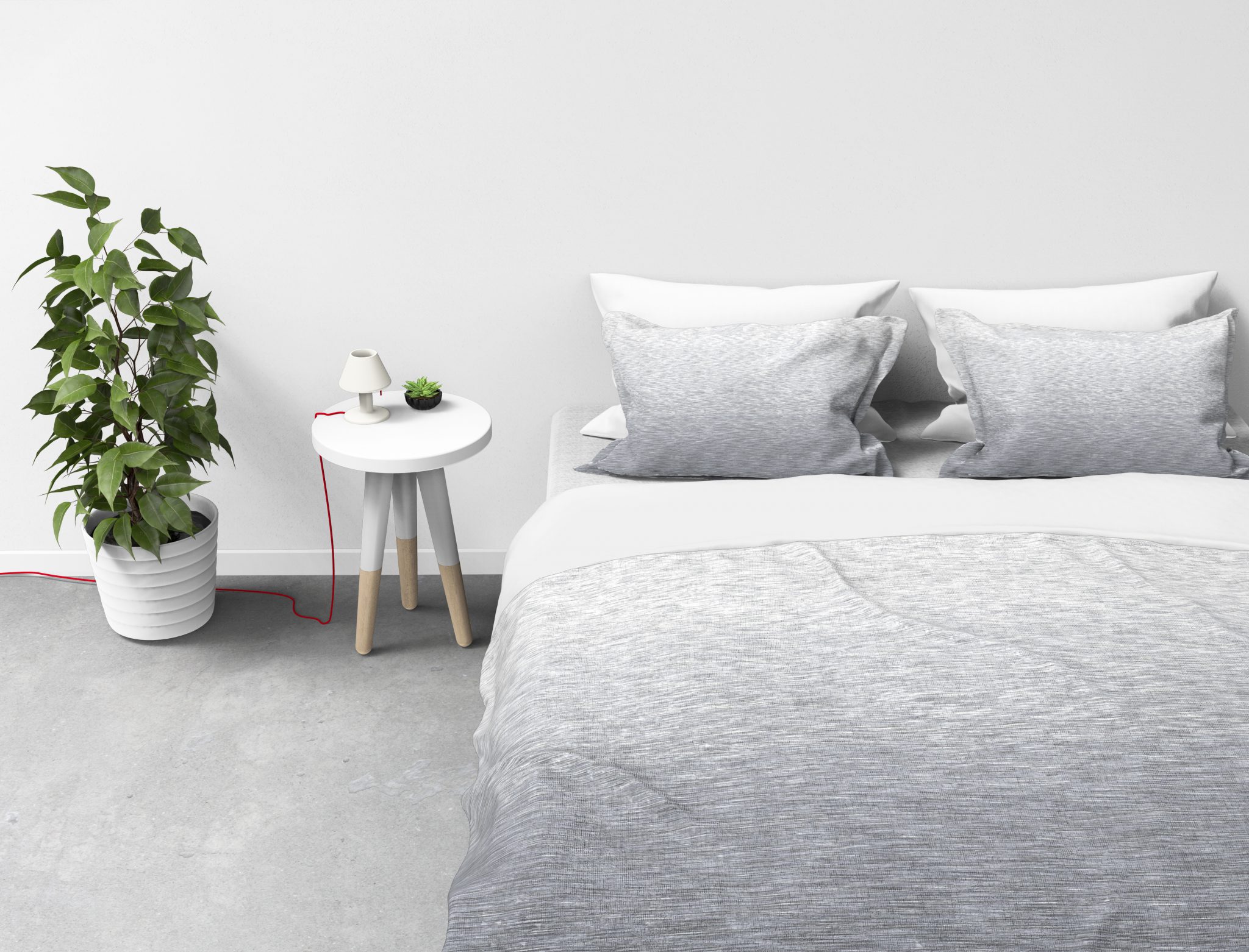 Kayori dekbedovertrek Nara Zilvergrijs - Afbeelding 2