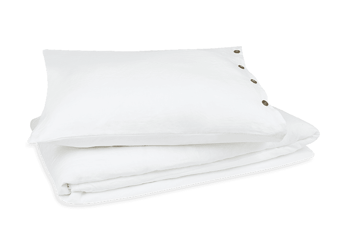 Kayori dekbedovertrek Nikko Wit - Afbeelding 2