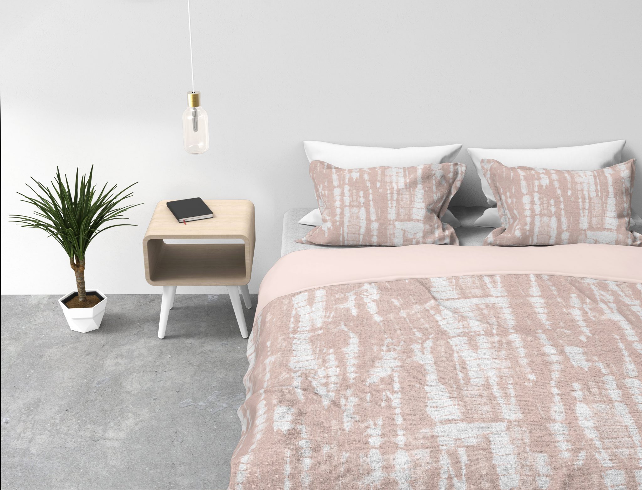 Kayori dekbedovertrek Sai Roze - Afbeelding 2