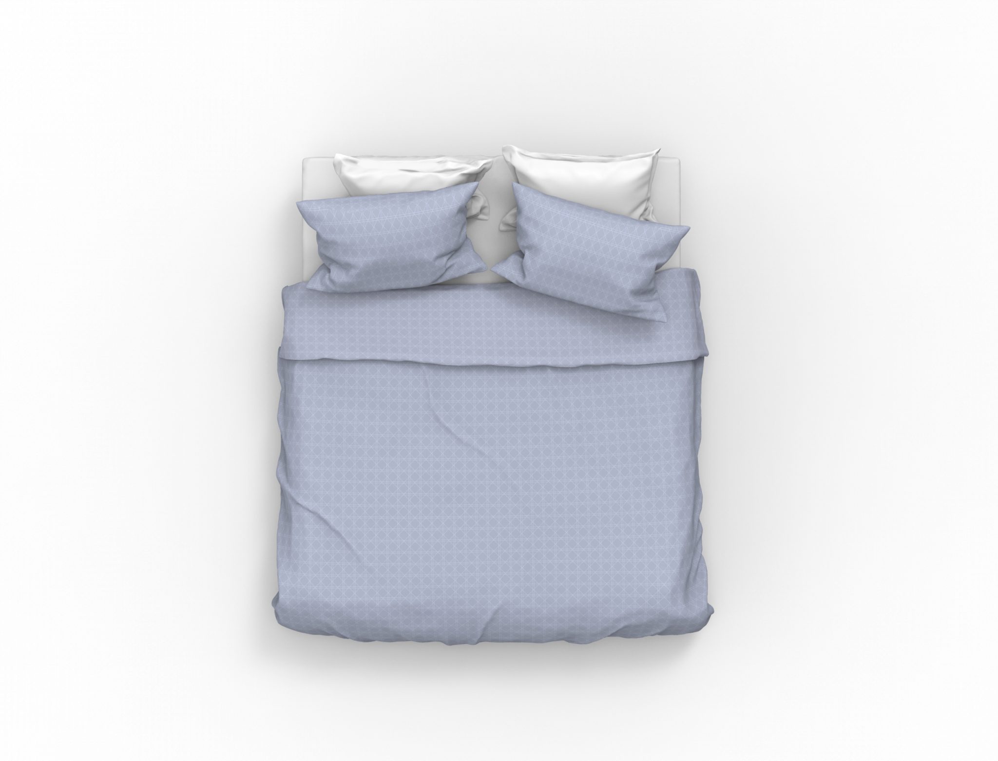 Kayori dekbedovertrek Shizu Lichtblauw - Afbeelding 2