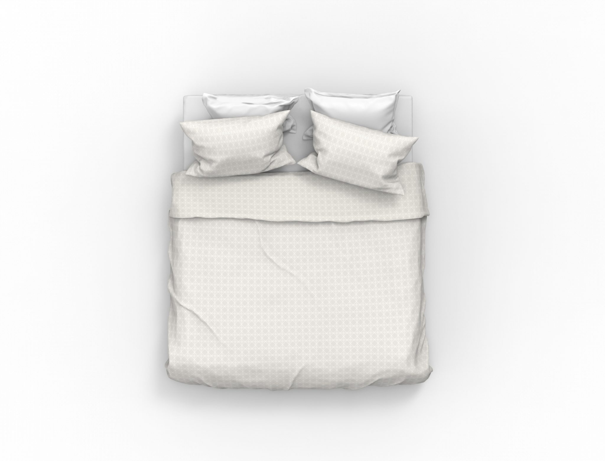 Kayori dekbedovertrek Shizu Offwhite - Afbeelding 2