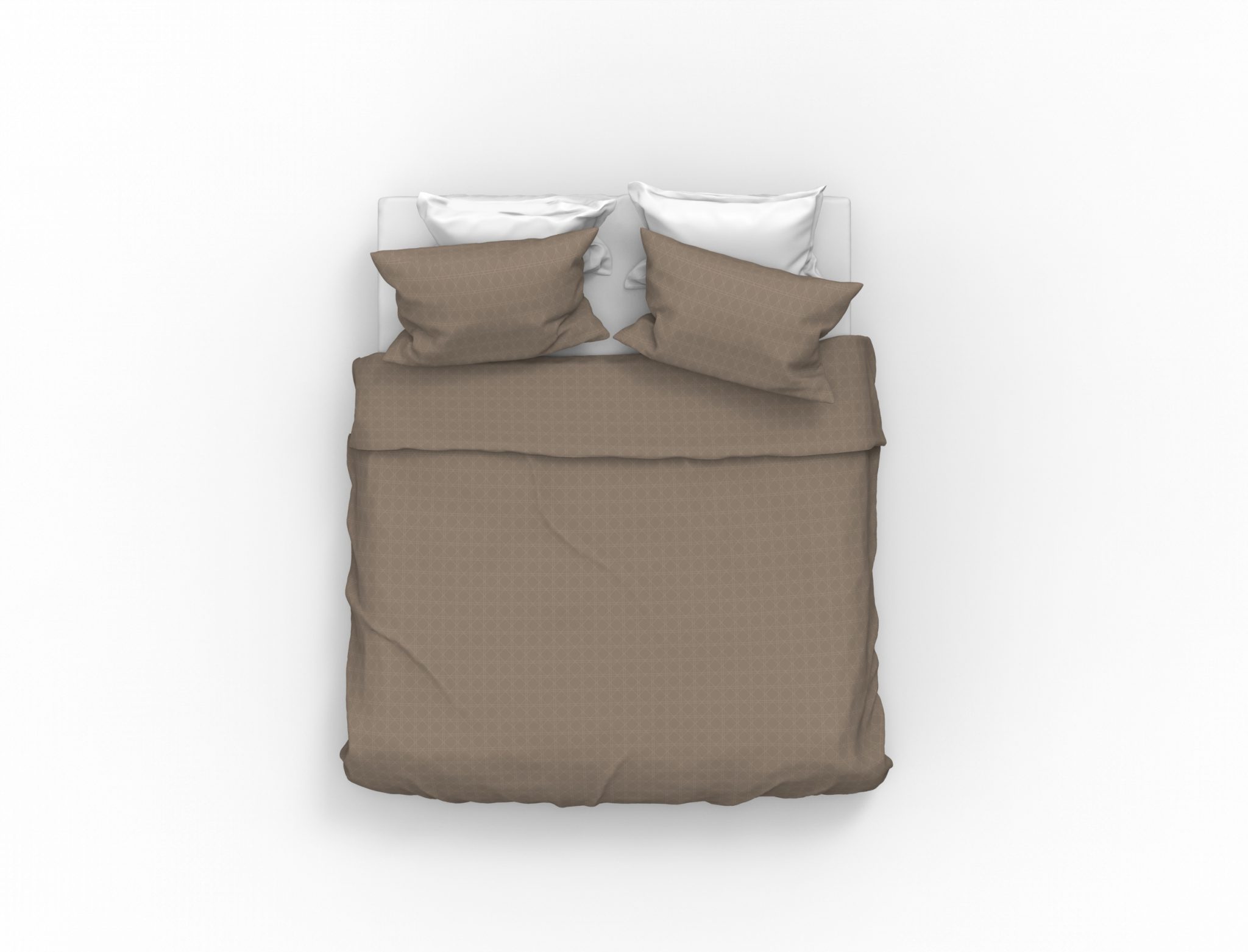 Kayori dekbedovertrek Shizu Taupe