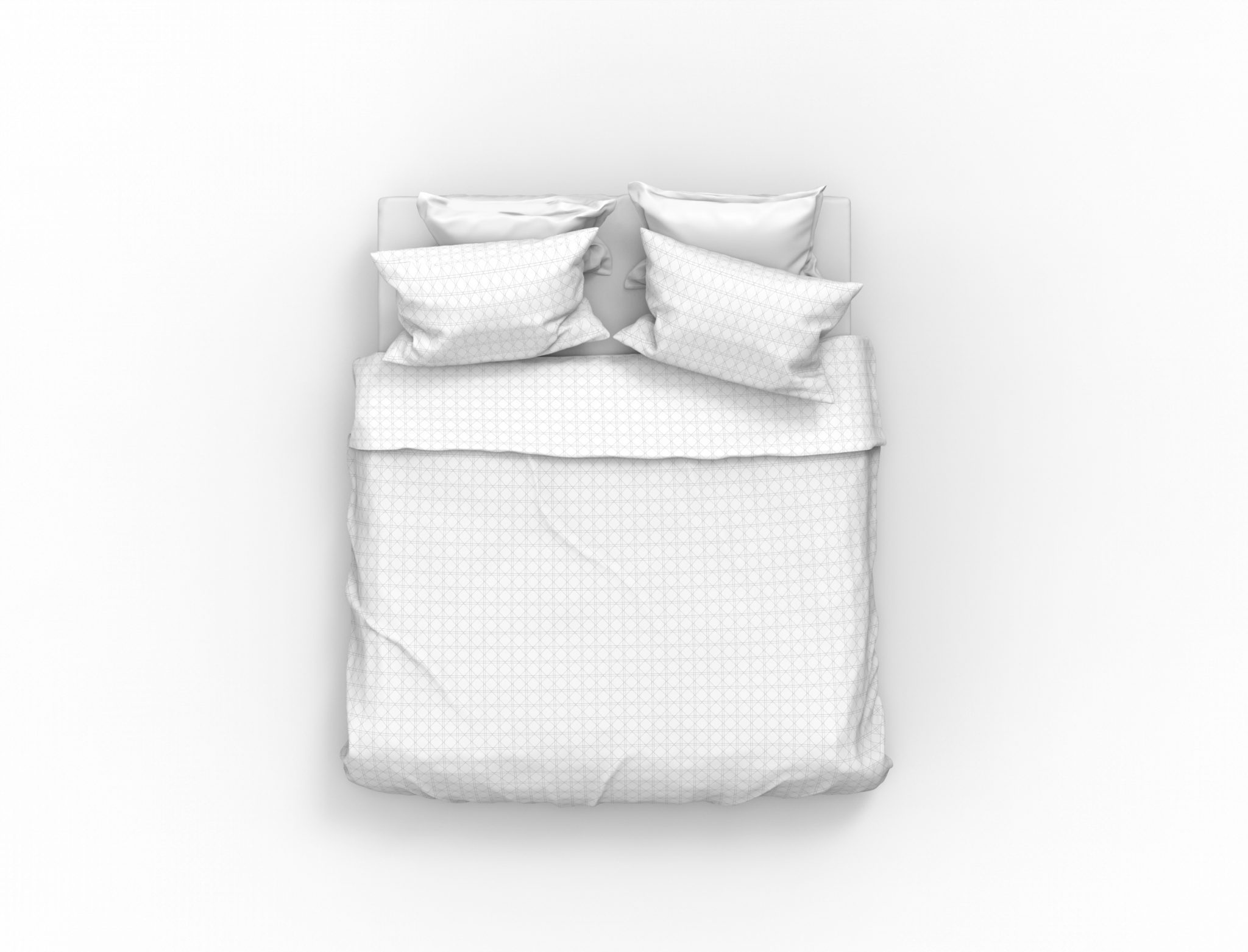 Kayori dekbedovertrek Shizu Wit - Afbeelding 2