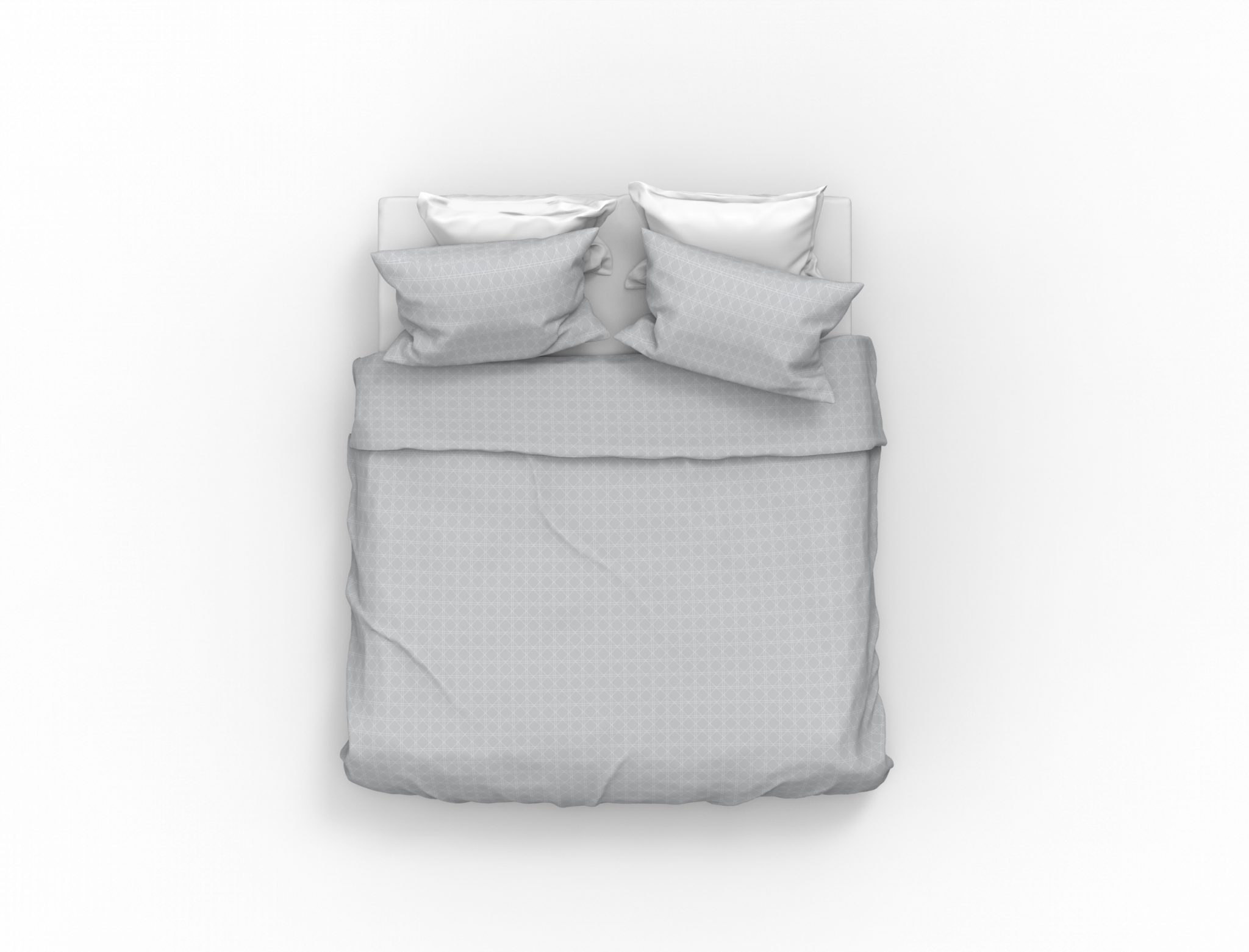 Kayori dekbedovertrek Shizu Zilvergrijs - Afbeelding 2