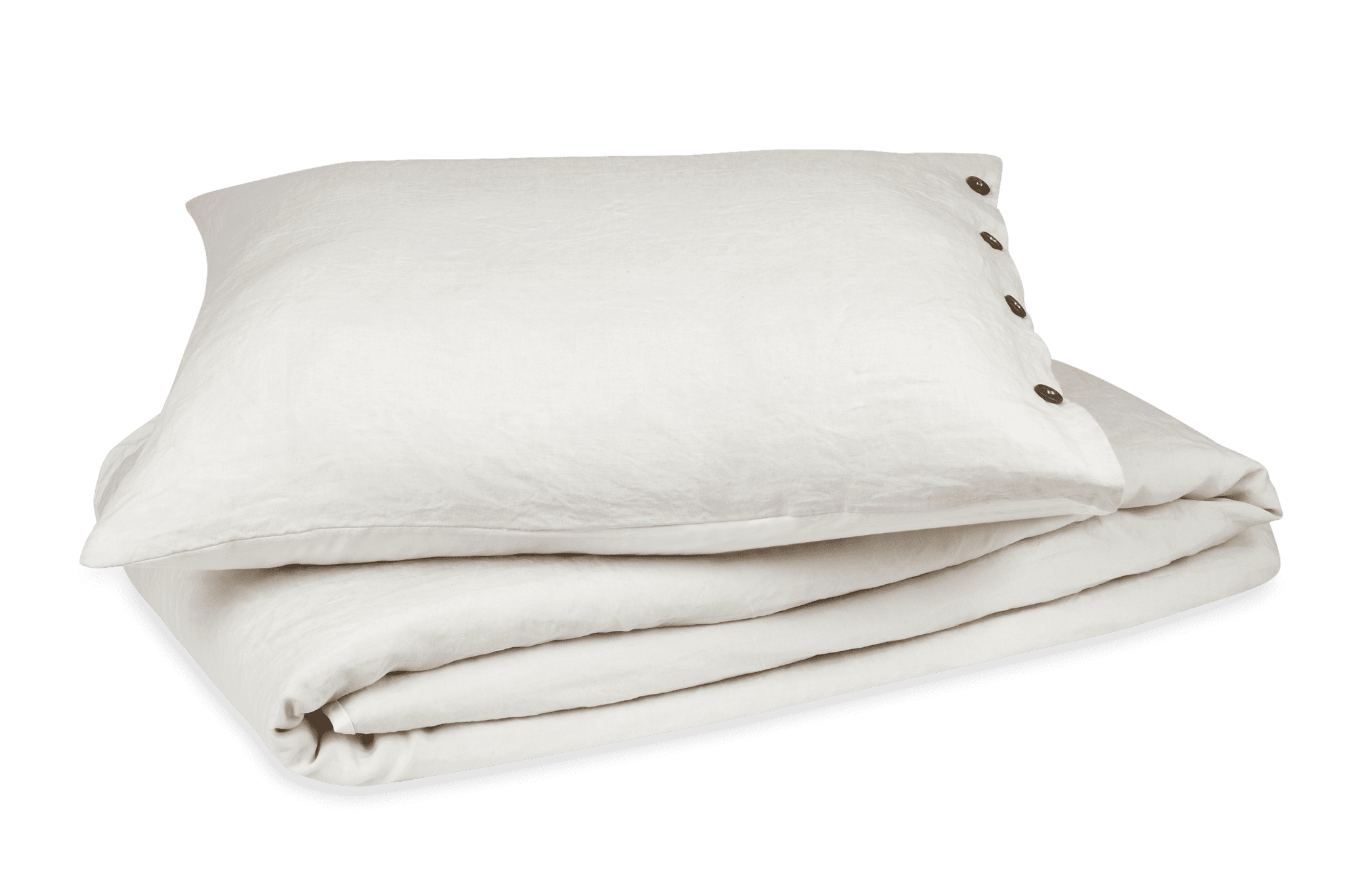 Kayori dekbedovertrek Nikko Ecru - Afbeelding 2