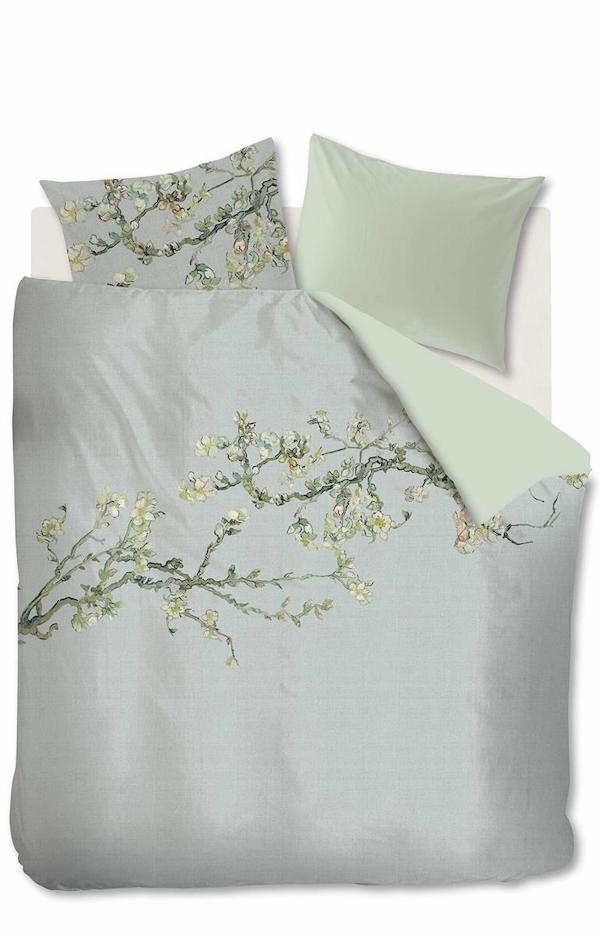Beddinghouse x Van Gogh Museum Blossom Grijs dekbedovertrek