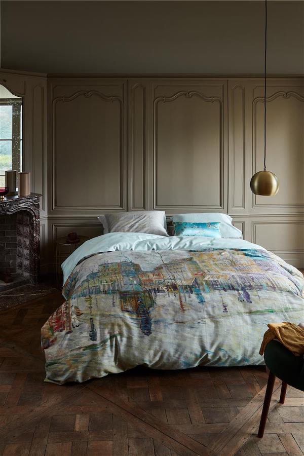 Beddinghouse x Van Gogh Museum Boulevard Grijs dekbedovertrek - Afbeelding 3