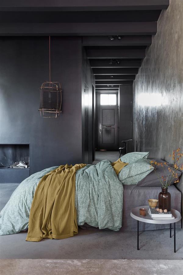 vtwonen Canvas Groen dekbedovertrek - Afbeelding 3