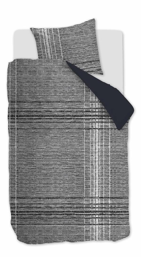 vtwonen Check XL Zwart dekbedovertrek - Afbeelding 5