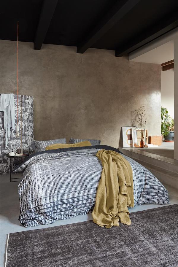 vtwonen Check XL Zwart dekbedovertrek - Afbeelding 3