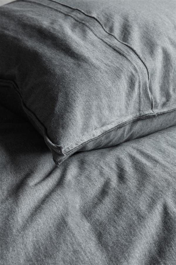 vtwonen Comfy Donkergrijs dekbedovertrek dekbedovertrek - Afbeelding 4