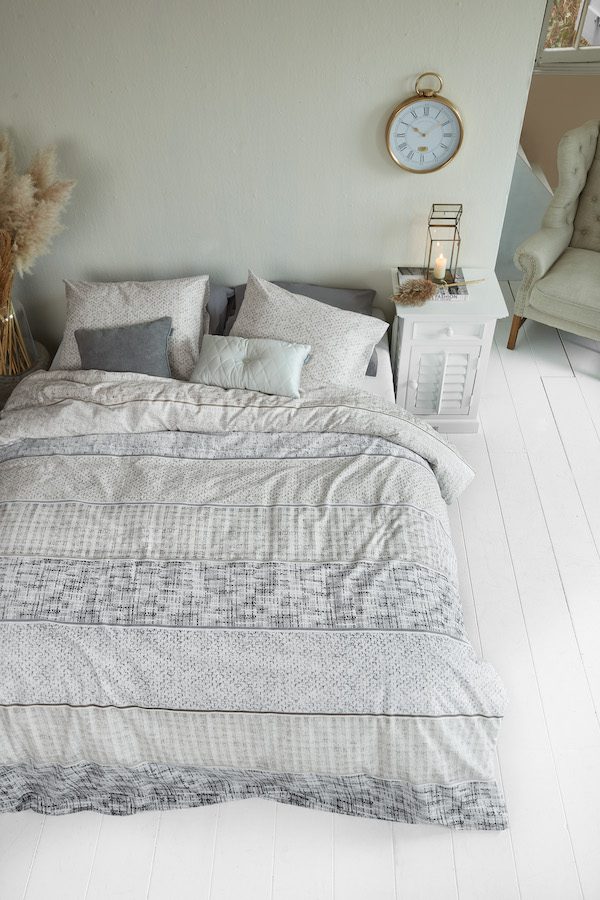 Rivièra Maison Fancy Bouclé Zand dekbedovertrek - Afbeelding 2