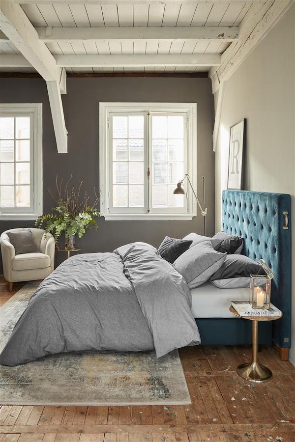 Rivièra Maison Gently Grijs dekbedovertrek - Afbeelding 3