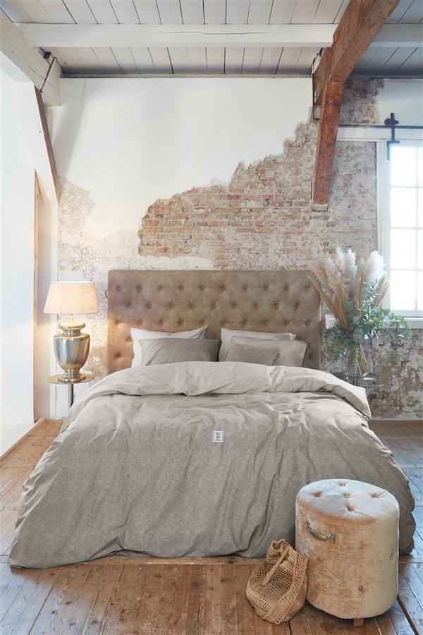 Rivièra Maison Gently Zand dekbedovertrek - Afbeelding 3