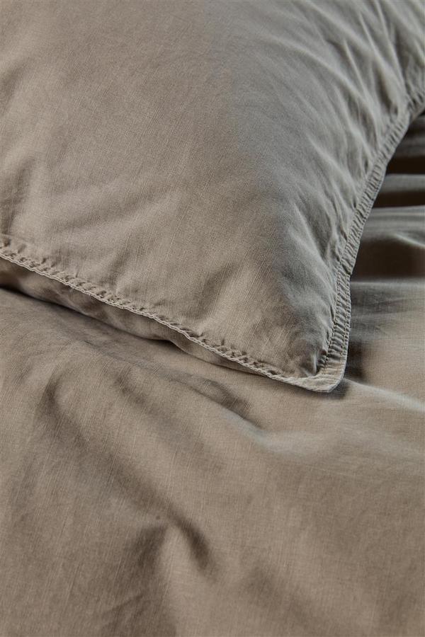 vtwonen Natural Stone Zand dekbedovertrek - Afbeelding 4