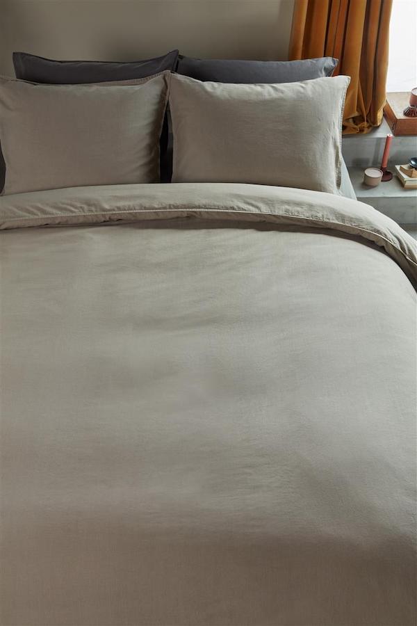 vtwonen Natural Stone Zand dekbedovertrek - Afbeelding 2