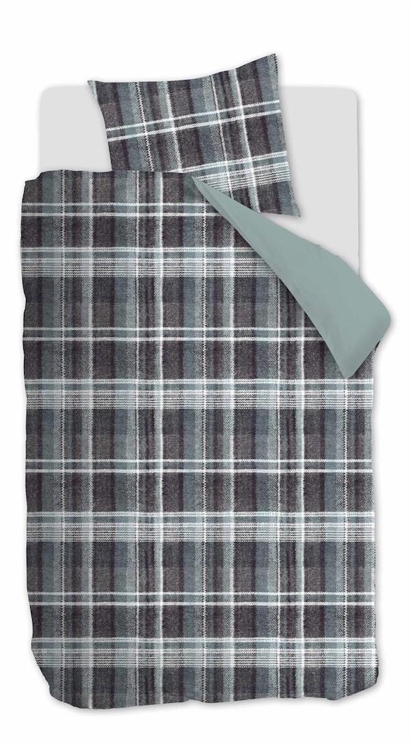 Rivièra Maison Tartan Tweed Blauw dekbedovertrek - Afbeelding 5
