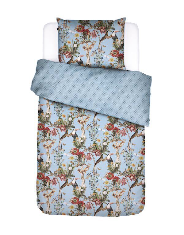 Ezzenza dekbedovertrek Airen Ice blue - Afbeelding 5