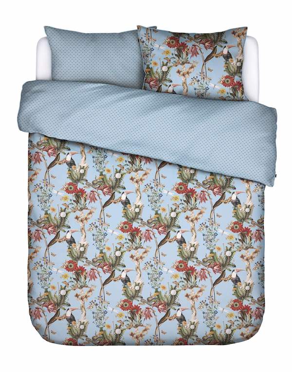 Ezzenza dekbedovertrek Airen Ice blue