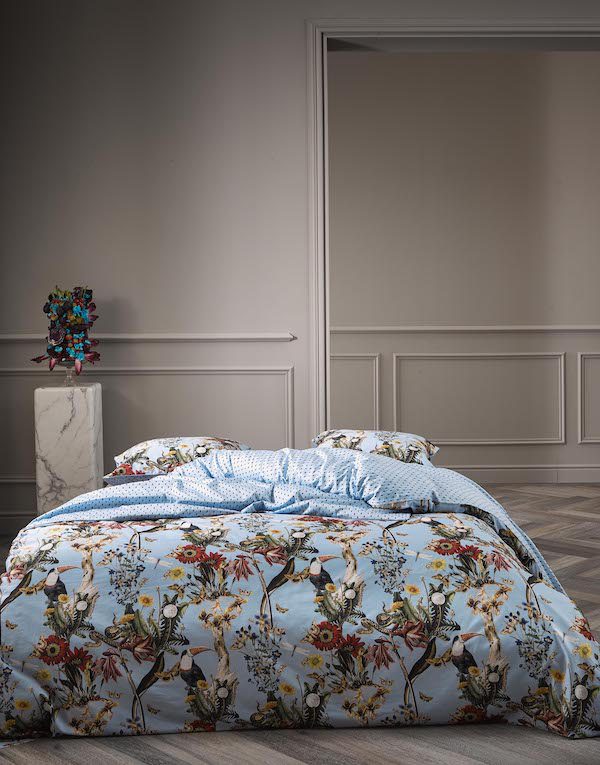 Ezzenza dekbedovertrek Airen Ice blue - Afbeelding 2