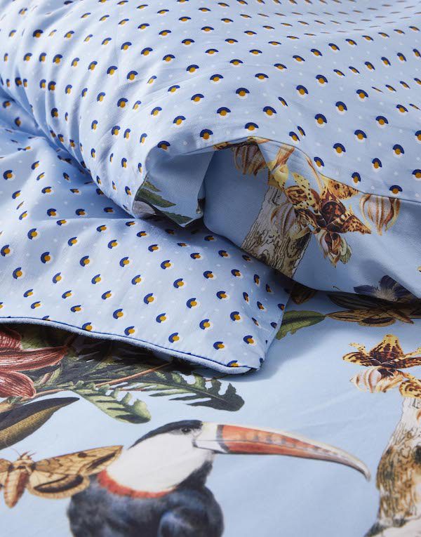 Ezzenza dekbedovertrek Airen Ice blue - Afbeelding 4