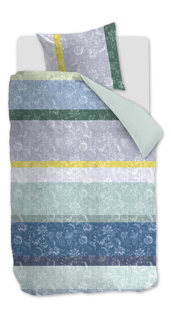 Oilily dekbedovertrek Blooming Stripe Blauw - Afbeelding 5
