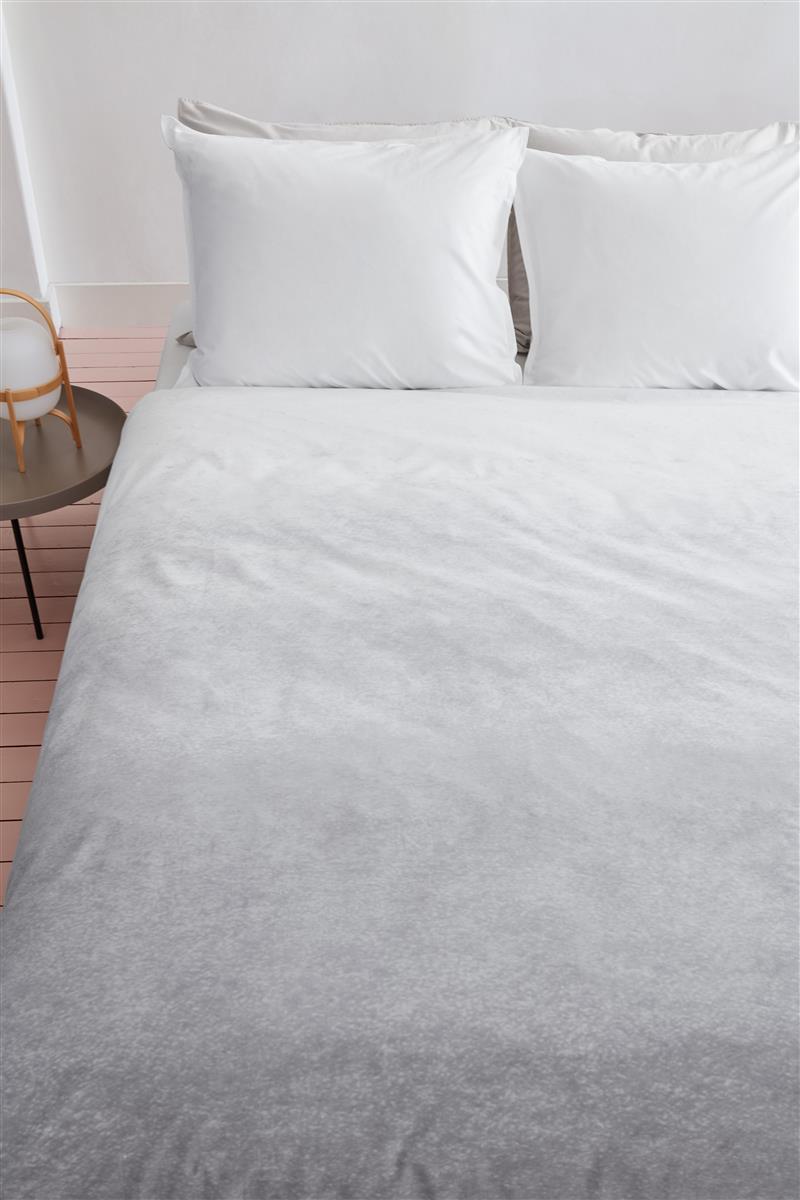 VT Wonen dekbedovertrek Dip Dye Grijs - Afbeelding 2