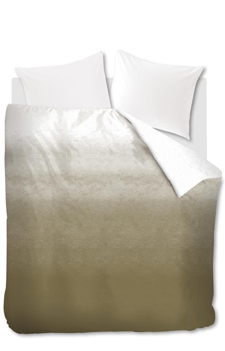 VT Wonen dekbedovertrek Dip Dye Oker