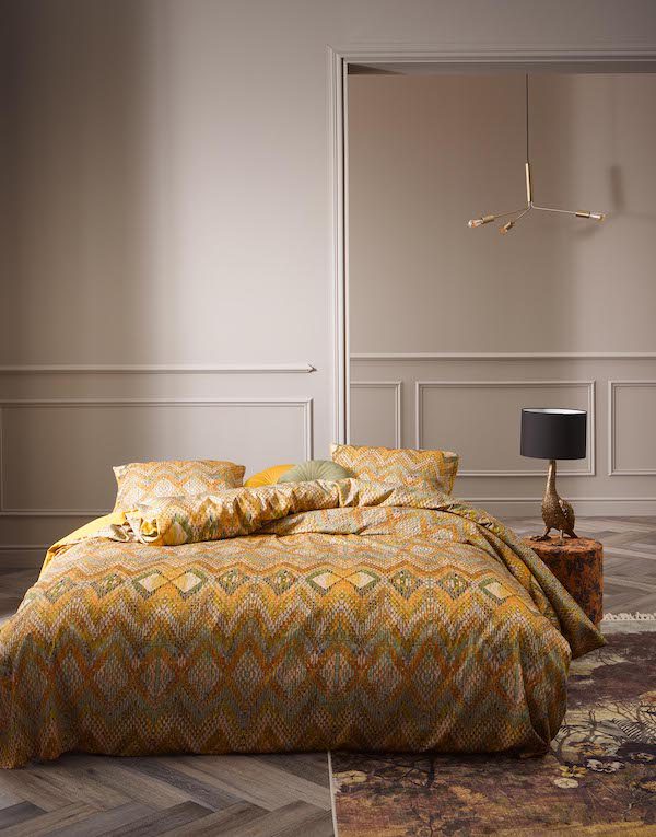 Ezzenza dekbedovertrek Fabienne Mustard - Afbeelding 2