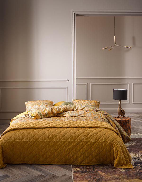 Ezzenza dekbedovertrek Fabienne Mustard - Afbeelding 3