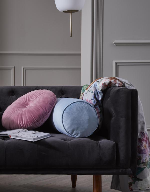 Essenza Fleur Grey Quilt - Afbeelding 2