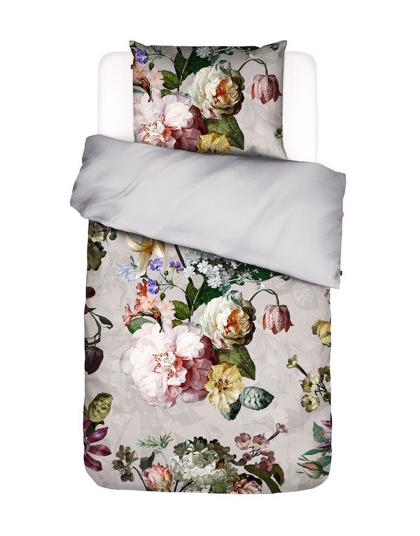 Ezzenza dekbedovertrek Fleur Grey - Afbeelding 5