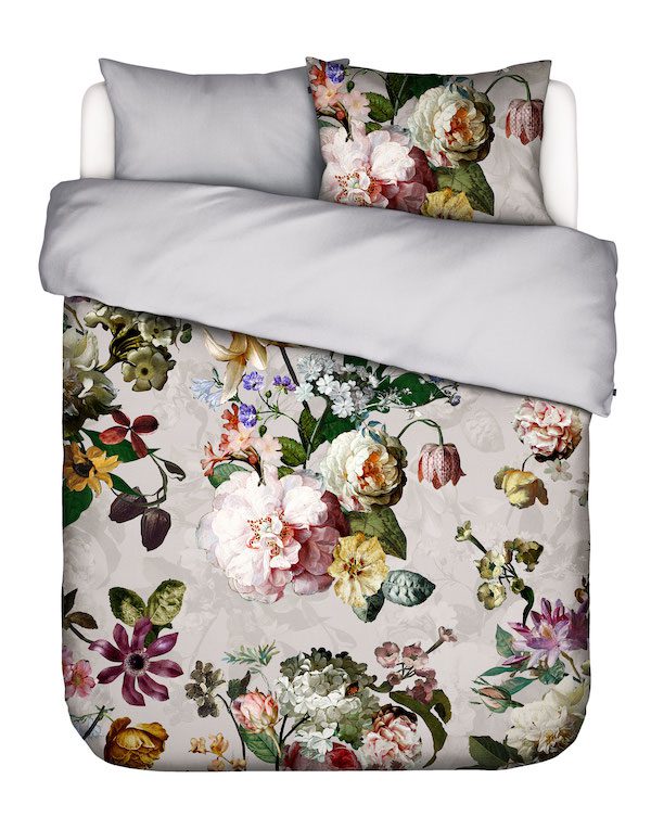 Ezzenza dekbedovertrek Fleur Grey