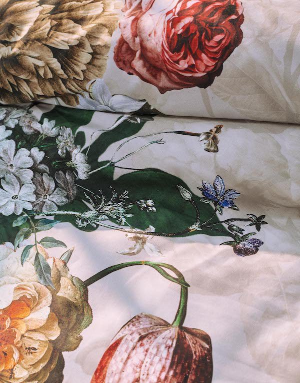 Ezzenza dekbedovertrek Fleur Grey - Afbeelding 4