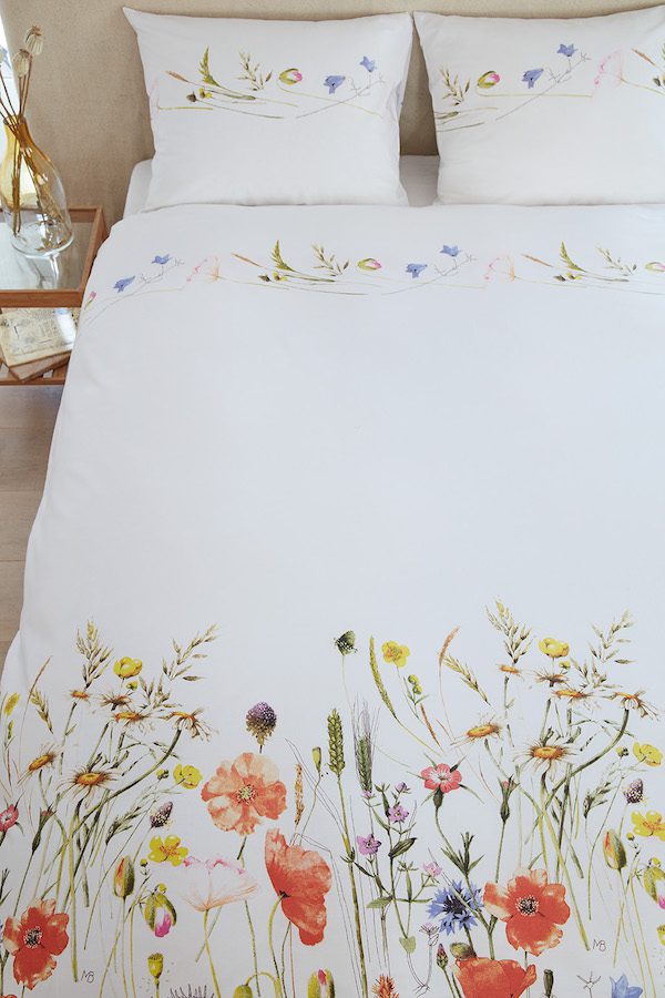 Marjolein Bastin dekbedovertrek Field Study Rood - Afbeelding 2