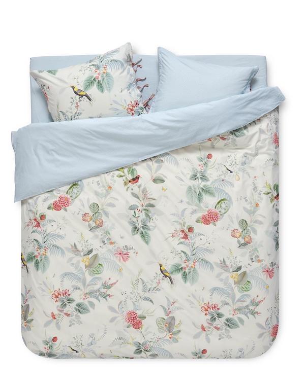 Pip Studio dekbedovertrek Floris Wit