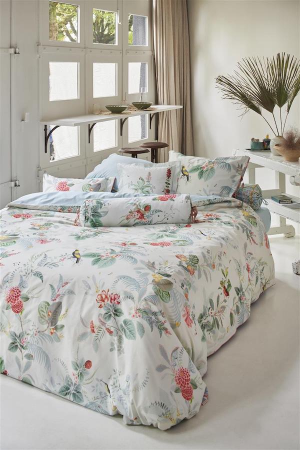 Pip Studio dekbedovertrek Floris Wit - Afbeelding 2