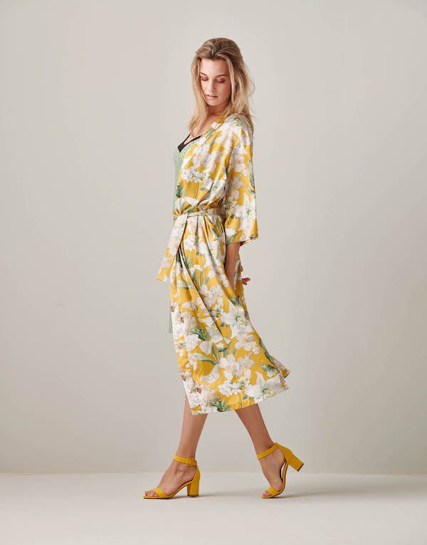 Essenza Ilona Rosalee Kimono Yellow - Afbeelding 2