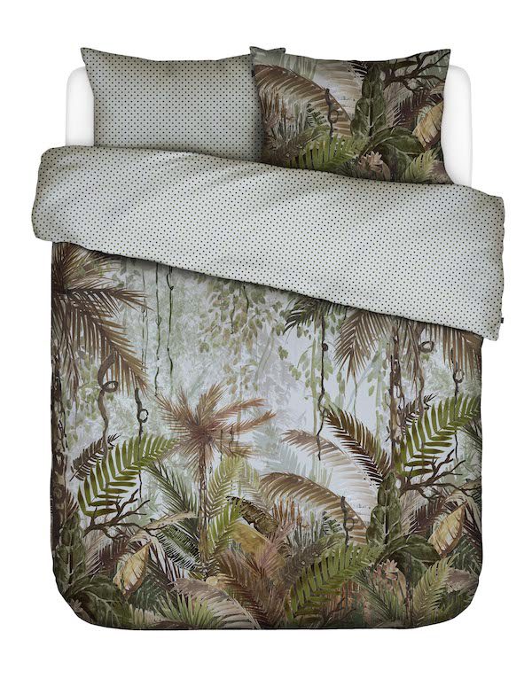 Ezzenza dekbedovertrek Jane Loden green