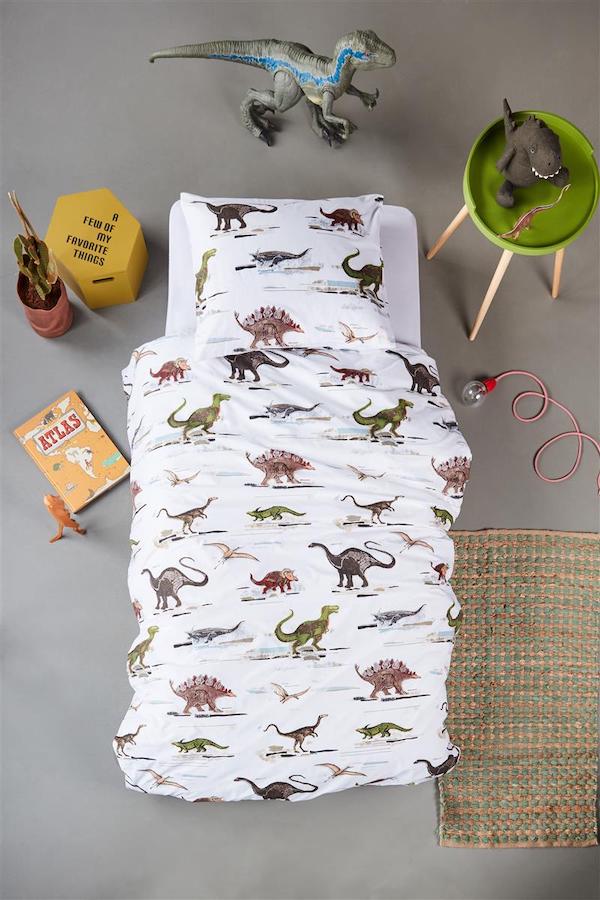 Beddinghouse dekbedovertrek Kids Jurassic Groen - Afbeelding 4