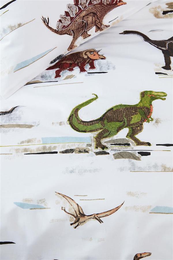 Beddinghouse dekbedovertrek Kids Jurassic Groen - Afbeelding 2