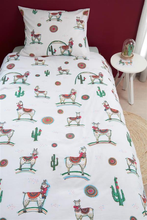 Beddinghouse dekbedovertrek Kids Lama Multi - Afbeelding 3