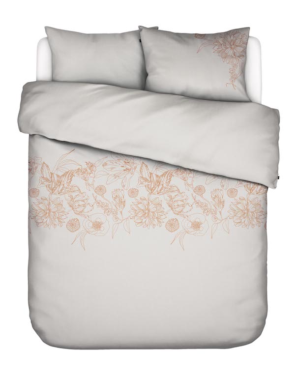 Ezzenza dekbedovertrek Malou Soft grey
