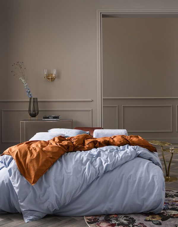 Ezzenza dekbedovertrek Minte Ice blue - Afbeelding 2