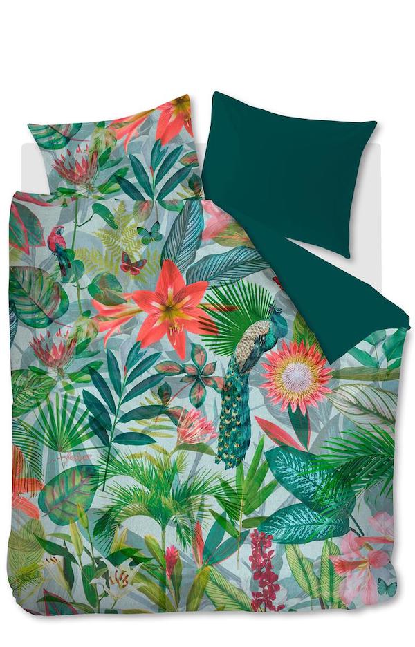 Beddinghouse dekbedovertrek Manoa Groen